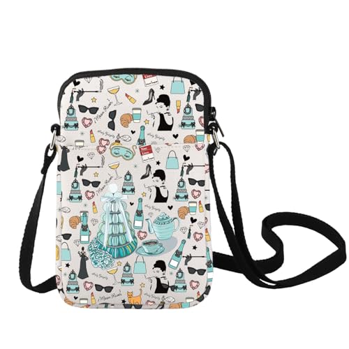 LEVLO Holly Golightly Crossbody Bag Holly & Paul Fans Gift Holly Classic Movies Shoulder Bag Holly Golightly Merch