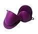 Produktbild Applikation Set von 2 Silikon hitzebeständig Kochen Pinch Pad, Mini Ofen Handschuhe Handschuhe, Kochen Pinch Griff, Küche Hitze bis Lösung(Dark Purple)