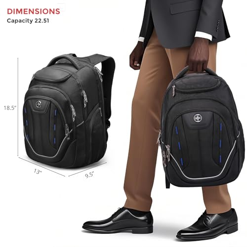 Swissdigital Design TSA Business Laptop Backpack TERABYTE J16BT-1 の商品画像 1