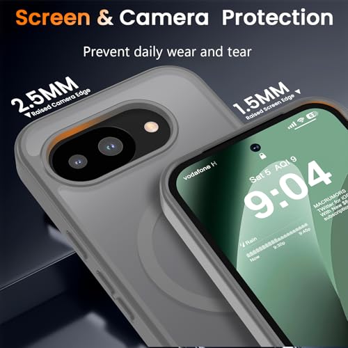 Image of WRJ Magnetic Case for Google Pixel 10a 6.3-Inch, Grey