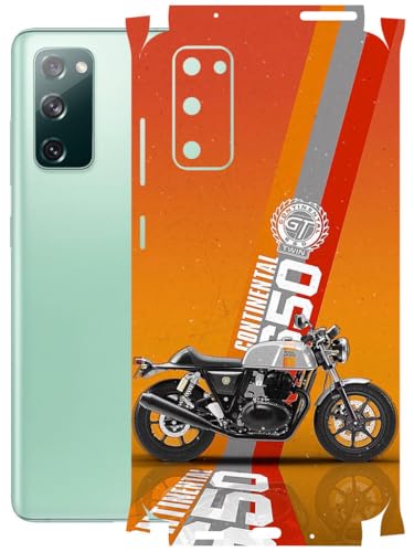 Image of AtOdds - Full Body Back Screen Guard Protector Film - Lamination Wrap Skin Sticker Compatible with Samsung Galaxy S20 FE | Scratchproof Matte Finish (Bullet)