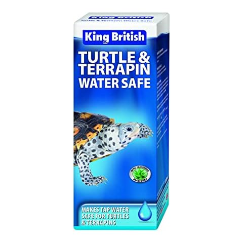 King British Turtle & Terrapin Water Safe 100ml Tap Dechlorinator for Turtles & Amphibians Cover
