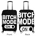 Bitch Mode On Funny Travel Luggage Case Cover Elastic Suitcase Protector Washable Baggage Covers Fits 19-32 Inch