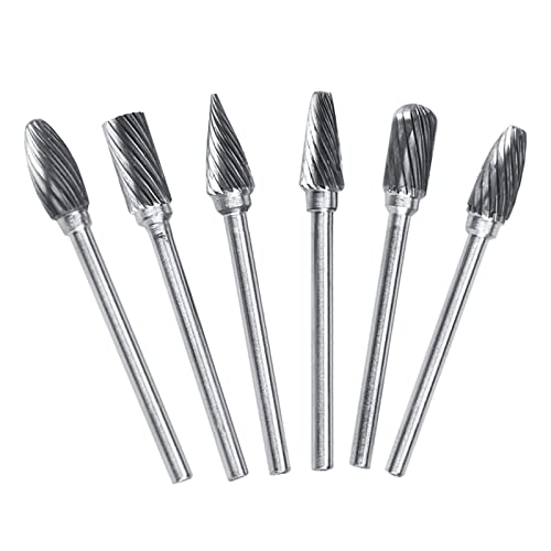 Set de 10 Fresas Rotativas de Carburo de Tungsteno miniatura 6