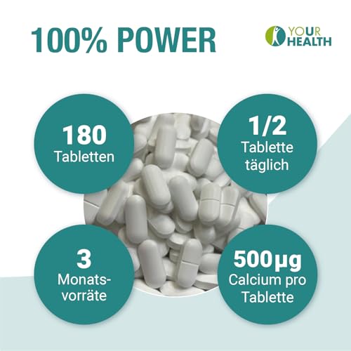 VITAMIN B12 + VITAMIN B9; METHYLCOBALAMIN 500µg + METHYLFOLAT 200µg; (1/2 Tablette pro Tag) (1)