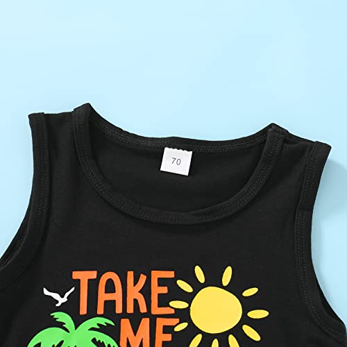 YOUNGER TREE Toddler Baby boy summer clothes Beaches Love Me Sleeveless Vest Tops+Shorts Kid Casual outfits4