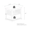 Wooden Medium Pet Crate