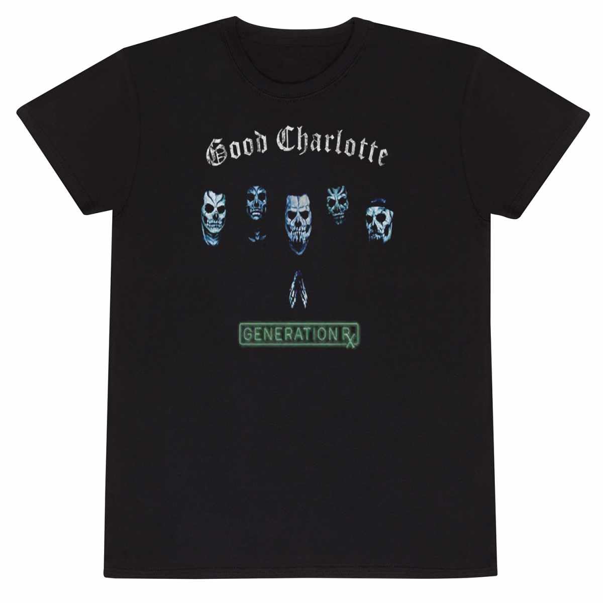 Good Charlotte Unisex Adult Generation RX T-Shirt (M) (Black)