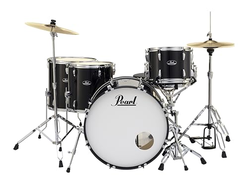 Image of Pearl Roadshow RS525WFC /C31 5-Piece Drum Set, Jet Black