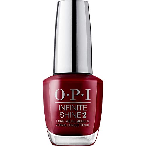 OPI Infinite Shine - Vernis à ongles longue tenue - Raisin’ The Bar - Couleur : rouge bordeaux - Qualité Semi Permanent - 15 ml Cover