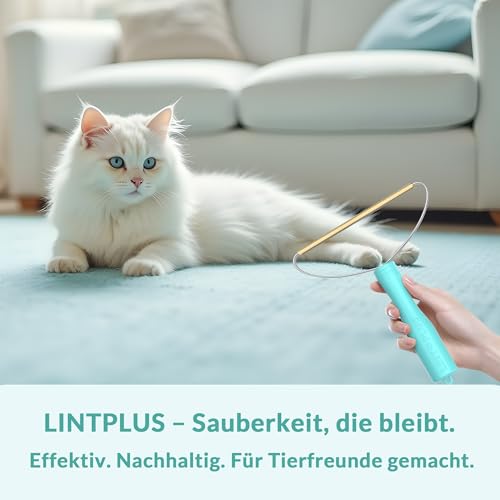 Tierhaarentferner bürste, spezieller Katzenhaarentferner für mehrere Stoffkanten und Teppichkratzer von LINTPLUS, Hundehaarentferner für Teppiche und Aktivitätskratzbäume, bekommt jedes Haar