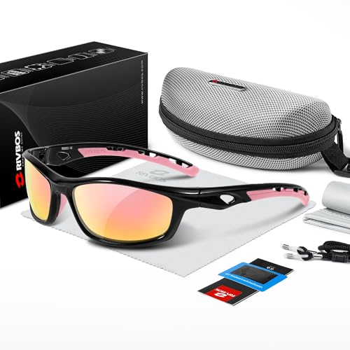 Image of RIVBOS Sunglasses for Men Women Polarized UV Protection Sports Fishing Driving Shades Cycling RB833