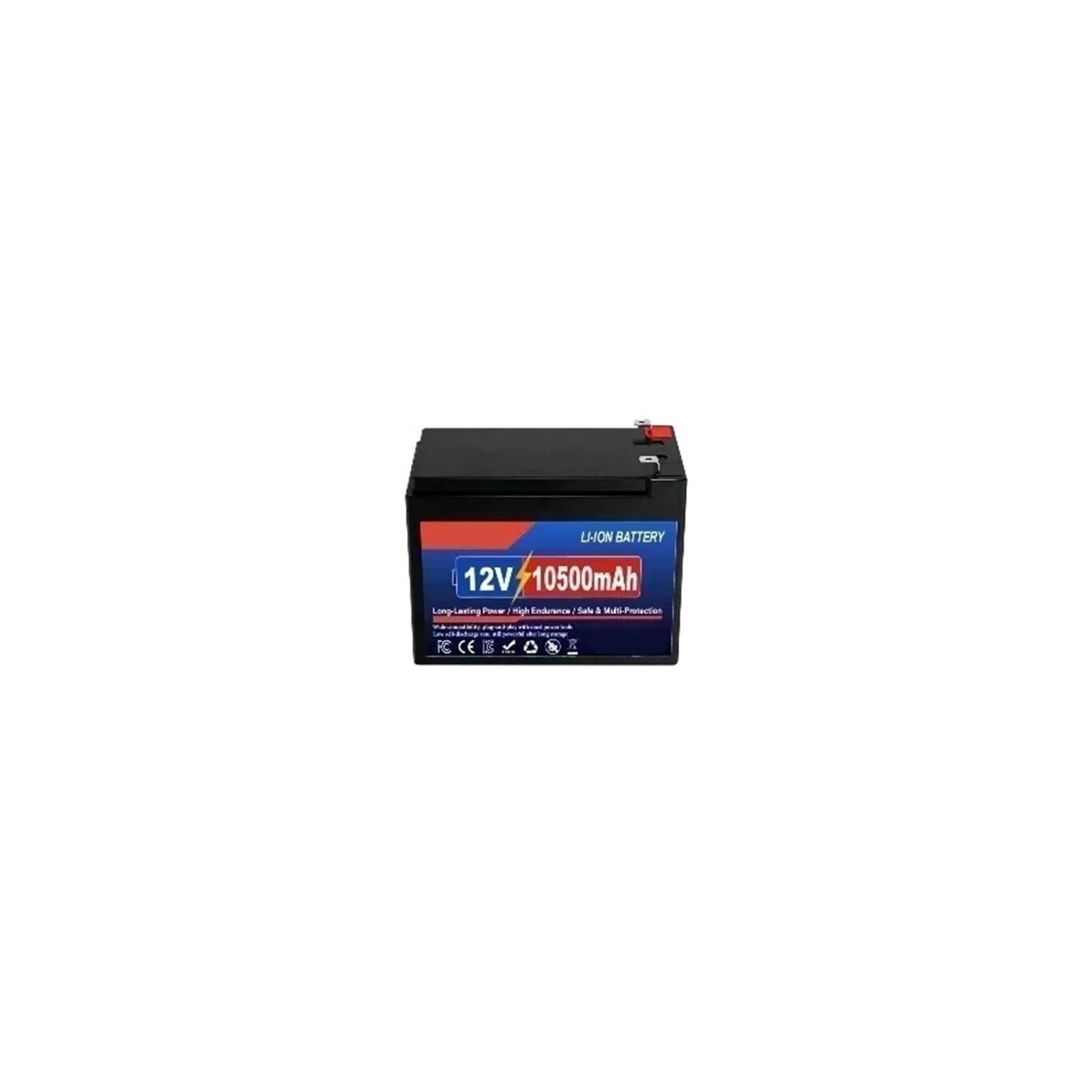 Batteria A Ciclo Profondo 12V 100Ah LiFePO4 Batteria Con Caricabatterie Alta Capacità Veloce Batería De Litio Fosfato De Hierro 12V 100Ah | 12V 10500mAh Set