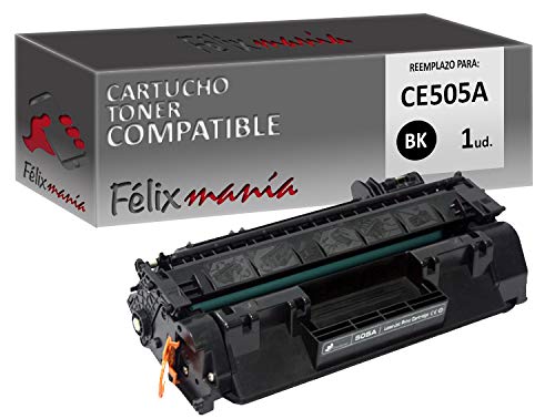 Toner Negro Compatible para HP LaserJet CE505A / 05A / P2035 Canon CRG 719 TO11 Felixmania®
