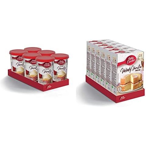 Betty Crocker Velvety Vanilla Icing and Cake Mix Cover