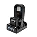SANDMARC Procharge: Triple Charger for GoPro Hero 4, 3+, 3 and Smart (WiFi) Remote