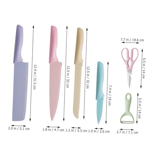 Set Cuchillos Cocina 6 Piezas Acero Inox miniatura 2