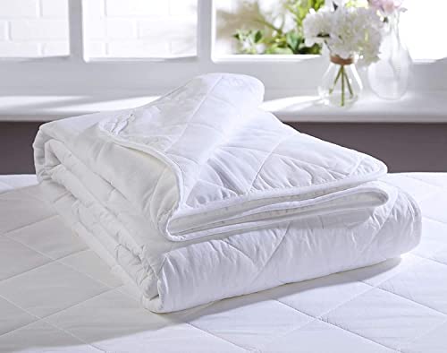 The Bettersleep Company 3 tog Luxury Bound Edge Cotton Duvet With Cotton Cover and Filling - Single
