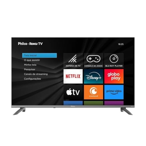 Smart TV 43" Philco Roku TV HDR10 Dolby Áudio Smart TV 43" Philco Roku TV HDR10 Dolby Áudio