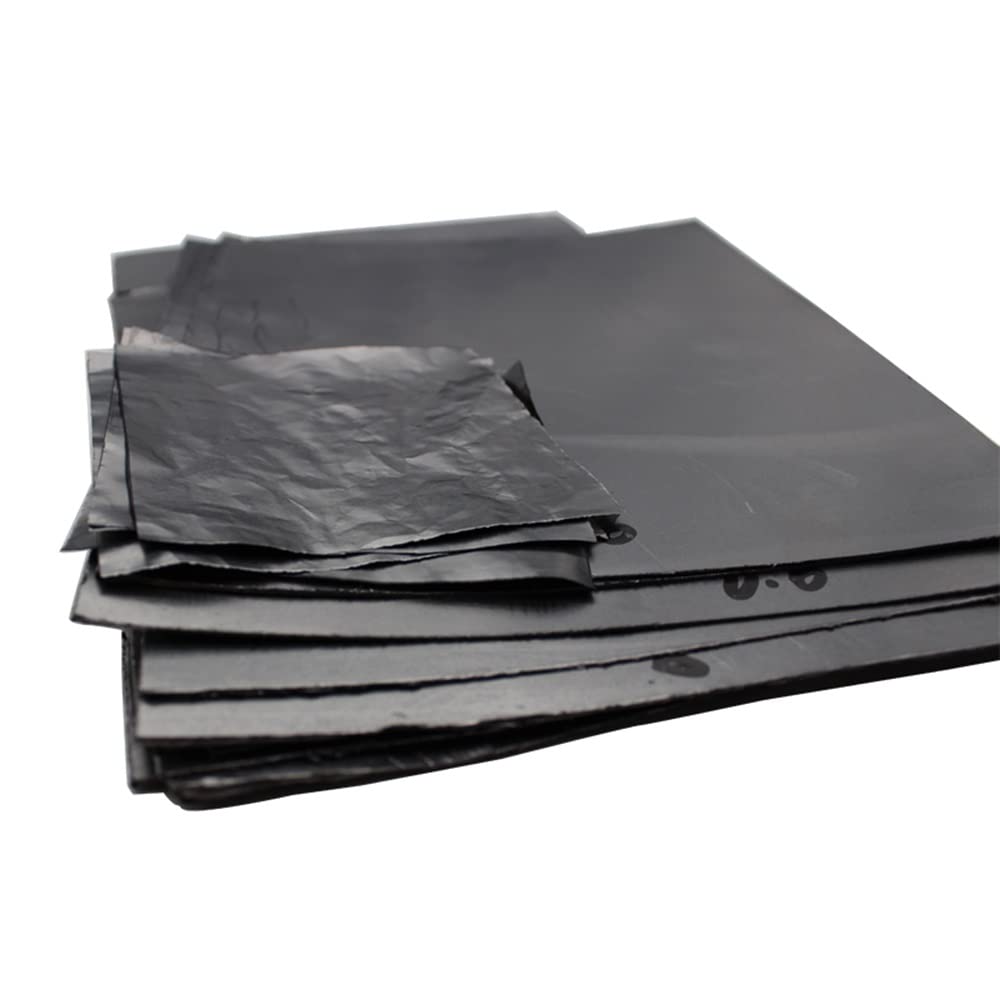 Graphite Flexible Foil Sheet Graphoil Gasket 0.05mm 0.06mm 0.08mm 0.1mm 0.2mm 0.3mm 0.4mm 0.5mm 0.6mm 0.8mm 1mm 2mm Black (Color : 5pcs, Size : 0.5x200x300mm)