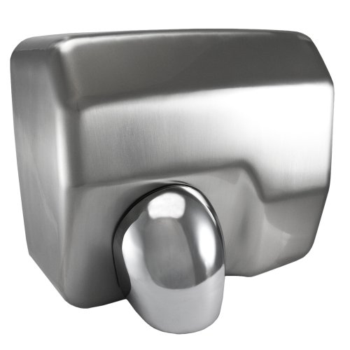 Preisvergleich Produktbild Winterheat Automatischer elektrischer Handtrockner, 2500 W, leistungsstark, gebürsteter Edelstahl