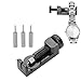 Produktbild Uhrmacherwerkzeug für Uhrarmband Reparatur, Strap Kettenbolzen Entferner Reparatursatz Werkzeug mit 3 Extra Pins für Uhrmacher, Watch Tool Kit für Uhrmacher(Black)