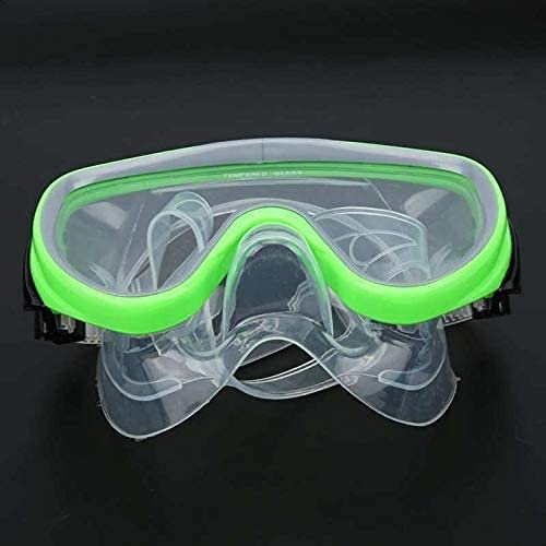 Occhiali da sub Maschere da sub Maschera da snorkeling Maschera da nuoto in silicone Vetro temperato Occhiali da nuoto Anti-appannamento Maschera da sub Attrezzatura da nuoto e snorkeling per adu