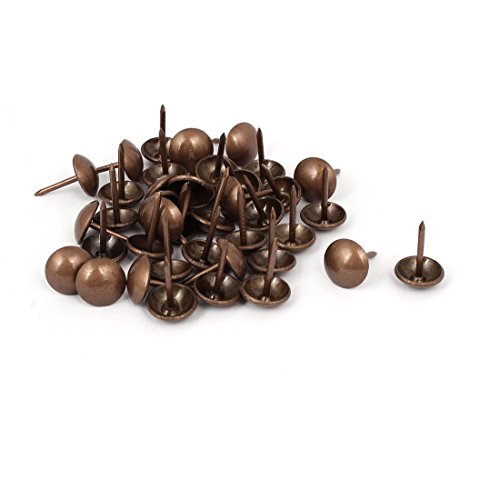 Aexit 7/16' 'Dia Metallpolsterung Tack Nagel Reißzwecke Pushpin Doornail Kupfer Ton 40 STÜCKE (321b95f5aa94707ec56e2a50aeabea92)