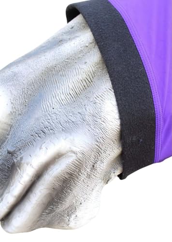 Image of M Horse Comfort Stretch Neck Hood Purple 521MW04PR
