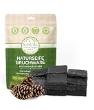 Nature Cosmétique® Basic Naturseife Bruchseife mit Seifensäckchen FICHTE (holzig, würzig...