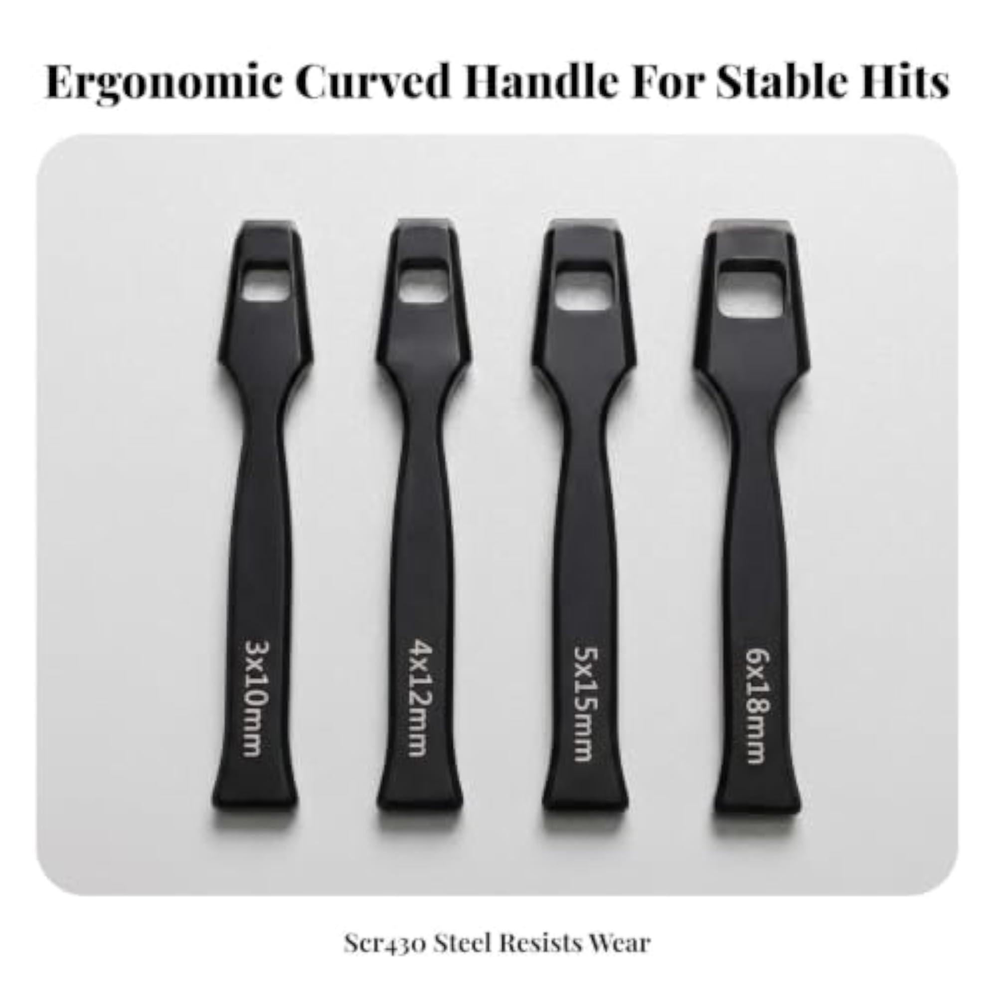 Sharp Slot Punch Tool, One-Piece Steel Construction