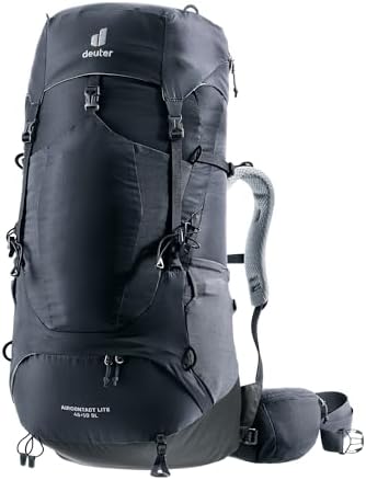 deuter Aircontact Lite 45 + 10 SL Sac à dos de trekking léger pou...