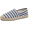 Womens Espadrilles Slip on Sneakers Womens Canvas Slip on Flats Fashion Canvas Sneakers for Women Loafers Casual Shoes