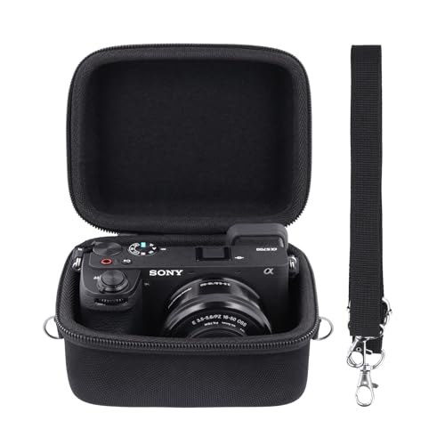 Aenllosi Funda Estuche para Sony Alpha 6000 6300 6400 6500 6700Cámara con Lente 16-50mm (Solo Estuche)