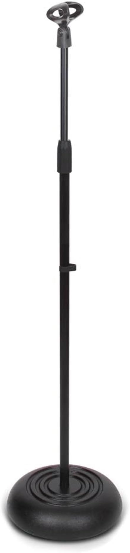 PylePro PMKS5 Compact Base Microphone Stand, Black