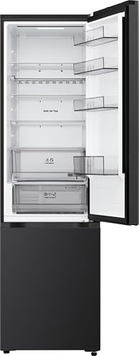 Foto von LG GBBS322CEV Fit&Max Kühl-/Gefrierkombination (375 L, Energieklasse C) vollintegrierbar oder freistehend mit FRESHConverter+, DoorCooling+ und Total No Frost, Schwarz