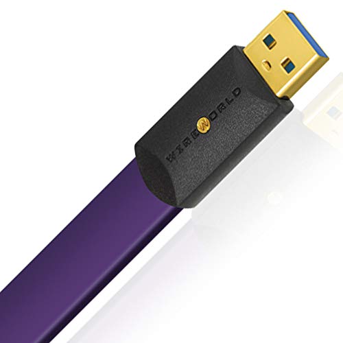 WIREWORLD Ultraviolet 8 USB 3.0 Audio Cables - A to Micro B (2.0 Meters)