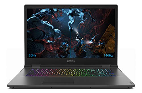 Lenovo Legion Y740 Gaming Laptop, 17.3' Full HD IPS 144Hz Screen, Intel Core i7-9750H Processor, NVIDIA GeForce GTX 1660 Ti, 16GB RAM, 256GB SSD + 1TB HDD, RGB Backlit Keyboard, Windows 10 Home, Black