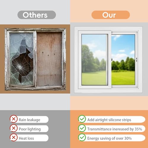 Ventana corredera para garaje y cobertizo con cristal doble que maximiza la luz natural 4