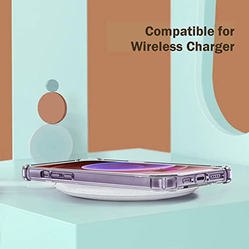 Meurxo Compatible With Iphone 14 6.1 Case With Cute Avocado Cartoon Pattern Soft & Flexible Anti-Yello Shockproof Transparent Bumper Protective Cover For Women Girls Clear Case Green 6.1 Inch #TOP6