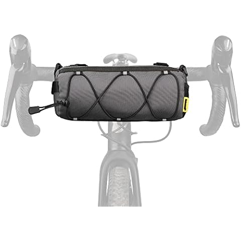 Rhinowalk Small Bike Handlebar Bag with Strap Cover
