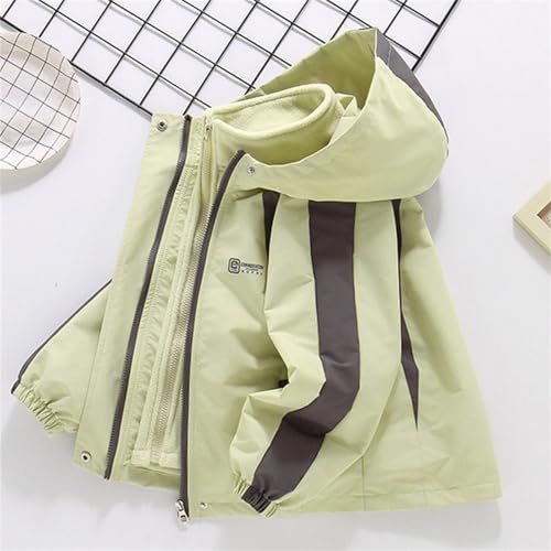 Kids Fleece Jacket Puffer Waterproof Windproof Zip Up Girls 3 in 1 Winter Jacket Thermal Lightweight Snow Raincoat4