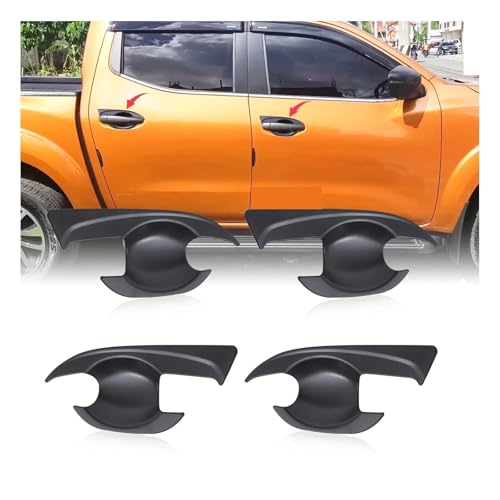 Poignées extérieures voiture protégées par couvercle ABS pour Navara - 3