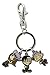 Great Eastern Entertainment Soul Eater Death The Kid & The Thompson Sister SD Metal Keychain