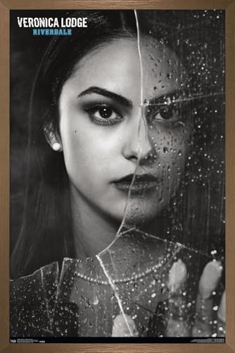 Poster Riverdale Shattered Veronica cadre bronze idéal pour sublimer une chambre d'ado