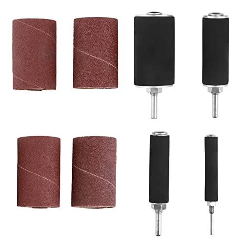 Drum Sanders For Woodworking Spindle Sander 20Pcs Spindle Sanding Drum Sander Tool Kit Set With Case For Drill Press #TOP4