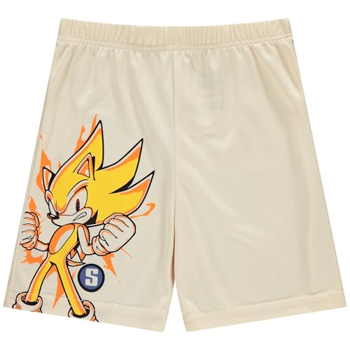 Image of SEGA Boys' Sonic the Hedgehog Boys 4-20 Jumbo Print Tee & Mesh Short 2pc Set