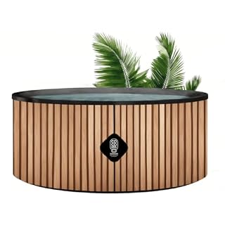 COCO SPA Copacabana piscine dropstitch effet bois 15 W