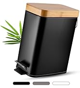 Yamagahome Wasmand smal met deksel, 52 l, met waszak, opvouwbare wasmand van bamboe met draaggreep voor appartement, tehuis en caravan, beige Yamagahome Wasmand smal met deksel, 52 l, met waszak, opvouwbare wasmand van bamboe met draaggreep voor appartement, tehuis en caravan, beige