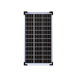 enjoysolar Mono 30W 12V Monokristallines Solarpanel Solarmodul Photovoltaikmodul ideal für Wohnmobil, Gartenhäuse, Boot